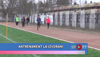 Antrenament la Izvorani