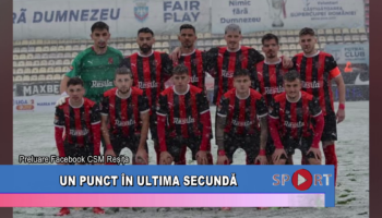 Un punct în ultima secundă