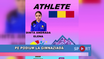 Pe podium la gimnaziadă