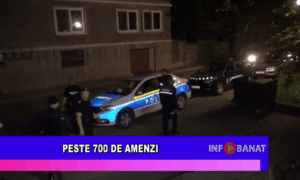 Peste 700 de amenzi