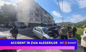 Accident în ziua alegerilor