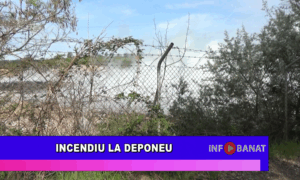 Incendiu la deponeu