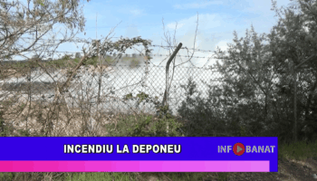 Incendiu la deponeu