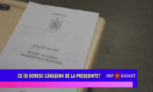 Ce își doresc cărășenii de la președinte?