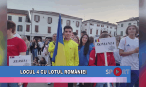 Locul 4 cu lotul României