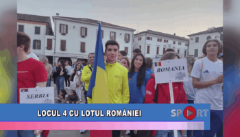 Locul 4 cu lotul României