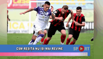 CSM Reșița nu își mai revine