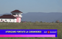 Aterizare forțată la Caransebeș