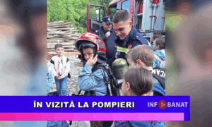 În vizită la pompieri
