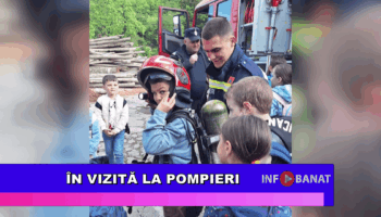 În vizită la pompieri
