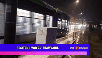 Reșițenii vor cu tramvaiul