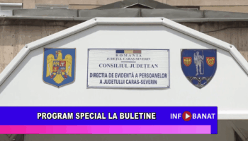 Program special la buletine