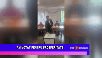 Am votat pentru prosperitate