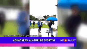 AquaCaraș, alături de sportivi