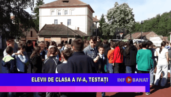 Elevii de clasa a IV-a, testați