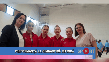 Performanță la gimnastică ritmică