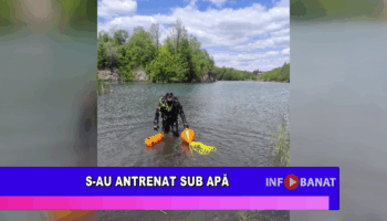 S-au antrenat sub apă