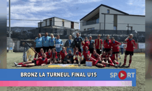 Bronz la turneul final U15