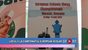 Locul V la Campionatul European Școlar