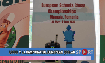 Locul V la Campionatul European Școlar