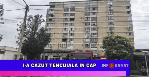 I-a căzut tencuială în cap