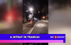 A intrat în tramvai