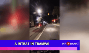 A intrat în tramvai