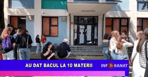 Au dat bacul la 10 materii