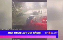 Trei tineri au fost răniți