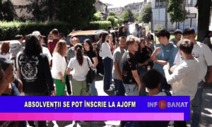 Absolvenții se pot înscrie la AJOFM