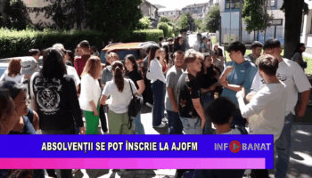 Absolvenții se pot înscrie la AJOFM