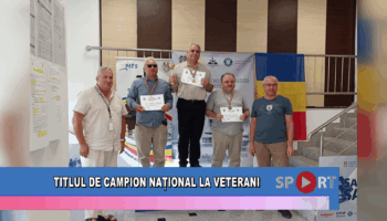 Titlul de Campion Național la Veterani