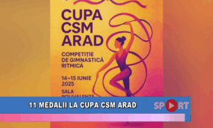 11 medalii la Cupa CSM Arad