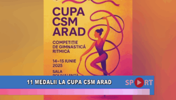 11 medalii la Cupa CSM Arad