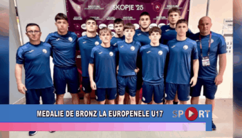Medalie de bronz la Europenele  U17