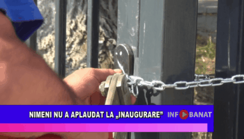 Nimeni nu a aplaudat la „inaugurare”