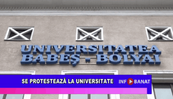 Se protestează la universitate