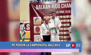Pe podium la Campionatul Balcani