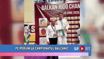 Pe podium la Campionatul Balcani