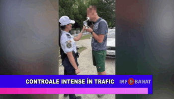 Controale intense în trafic