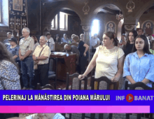 Pelerinaj la Mănăstirea din Poiana Mărului