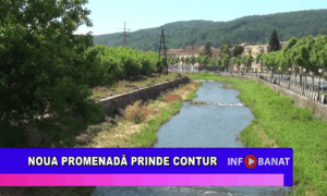 Noua promenadă prinde contur