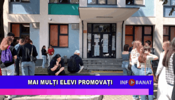Mai mulți elevi promovați