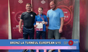 Bronz la turneul european U15
