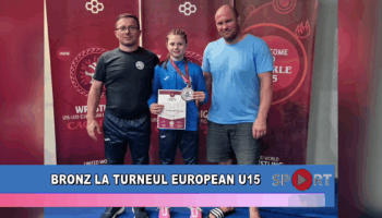 Bronz la turneul european U15