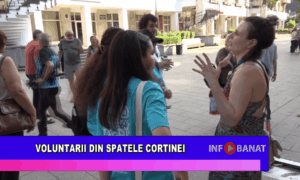Voluntarii din spatele cortinei
