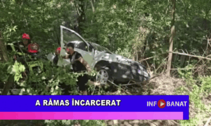 A rămas încarcerat