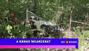 A rămas încarcerat