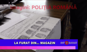 La furat din…    magazin