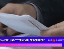 S-a prelungit termenul de depunere